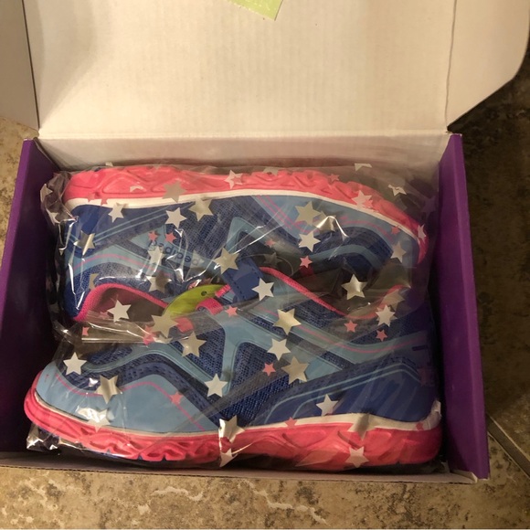👟 Pediped Flex Force Navy/Fuchsia EU 28 (US 11-11.5) - Picture 2 of 3